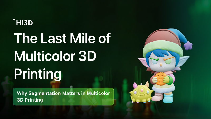 AI color segmentation workflow for multicolor 3D printing from model upload to print‑ready output